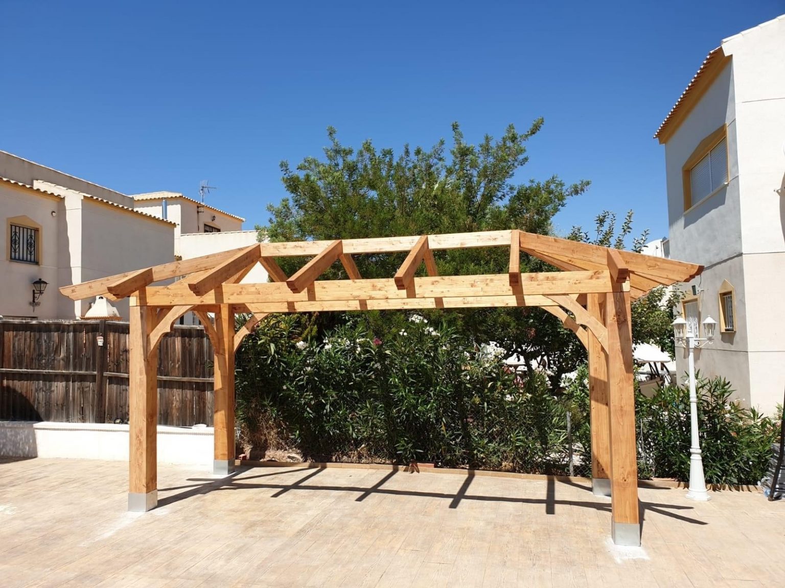 Pérgolas Delmader Casas de Madera en Malaga